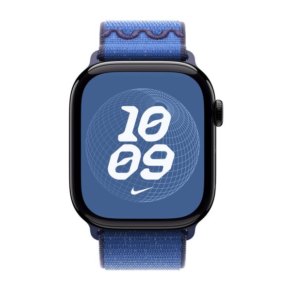 Apple Nike Sport Loop Armband für Apple Watch Series 1 - 9 / SE (38/40/41 mm) - Blue Ribbon