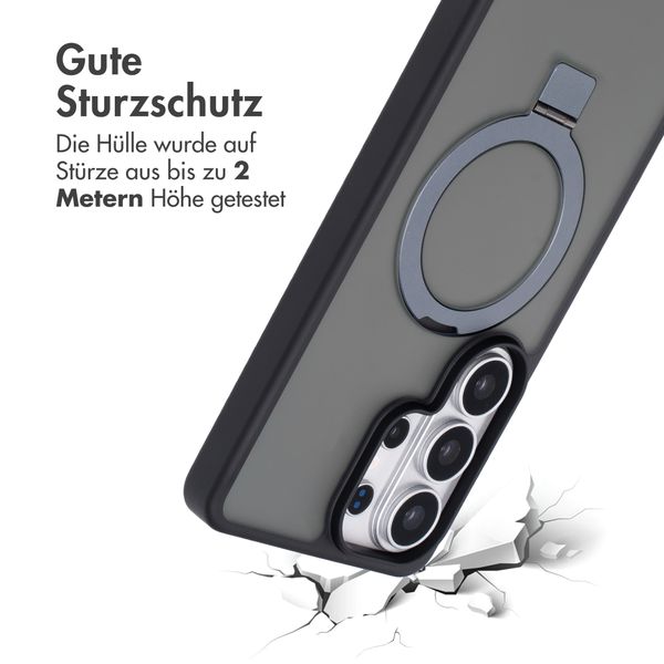 Accezz Ring Stand Backcover mit MagSafe Samsung Galaxy S26 Ultra - Schwarz