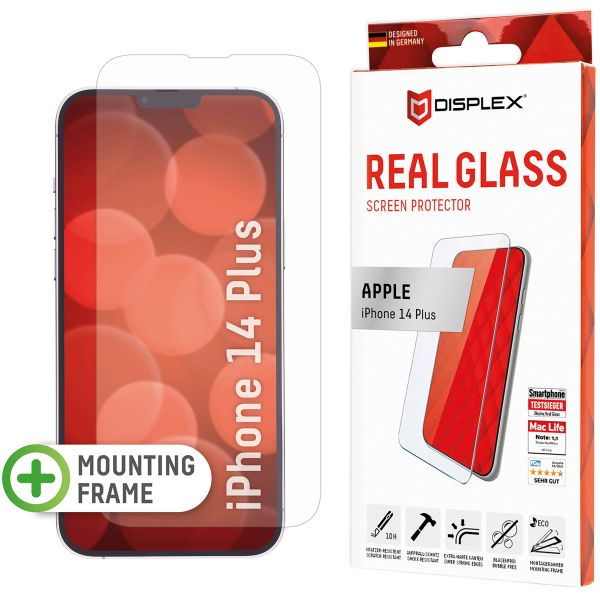 Displex Bildschirmschutzfolie Real Glass für das iPhone 14 Plus / 13 Pro Max