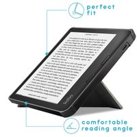 imoshion Design Klappbare Klapphülle Kobo Libra Colour - Floral Green