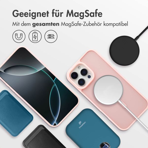 imoshion Color Guard Back Cover mit MagSafe für das iPhone 16 Pro - Hellrosa