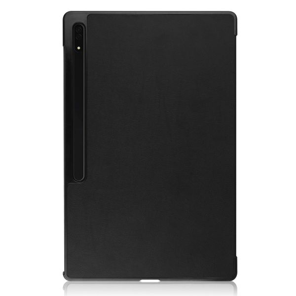 imoshion Trifold Klapphülle für das Samsung Galaxy Tab S8 Ultra - Schwarz