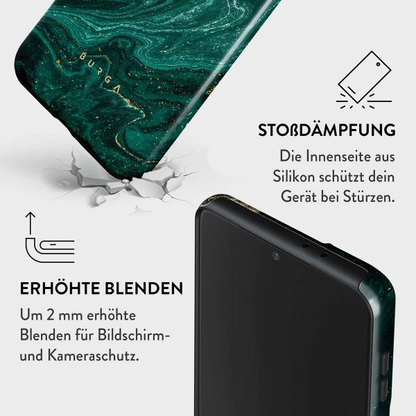 Burga Tough Back Cover für das Samsung Galaxy S21 - Emerald Pool