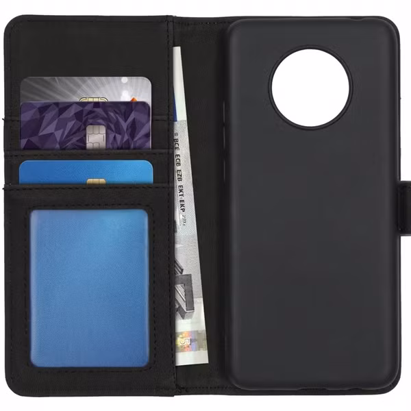 imoshion Luxuriöse Klapphülle OnePlus 7T - Schwarz