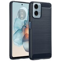 imoshion Brushed Back Cover Motorola Moto G04 / G24 - Dunkelblau