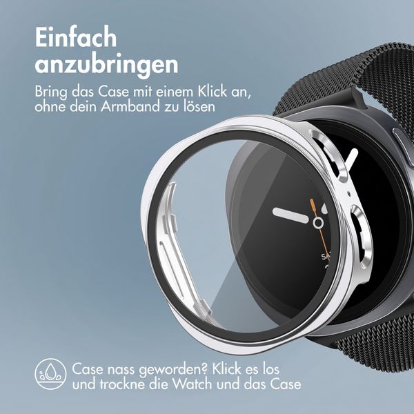 imoshion Full Cover Hard Case Samsung Galaxy Watch 8 (44 mm) - Silber