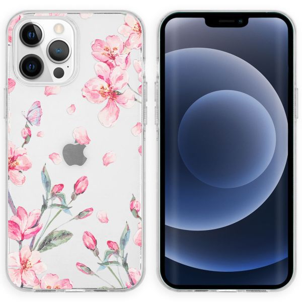 imoshion Design Hülle für das iPhone 13 Pro - Blume - Rosa