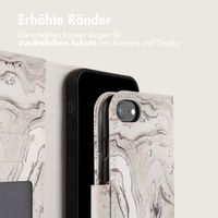 imoshion Design Klapphülle iPhone SE (2022 / 2020) / 8 / 7 / 6(s) - Sandy Marble