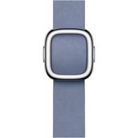 Apple Modern Buckle FineWoven für die Apple Watch Series 1-9 / SE - 38/40/41 mm / Series 10 - 42 mm - Größe S - Lavender Blue