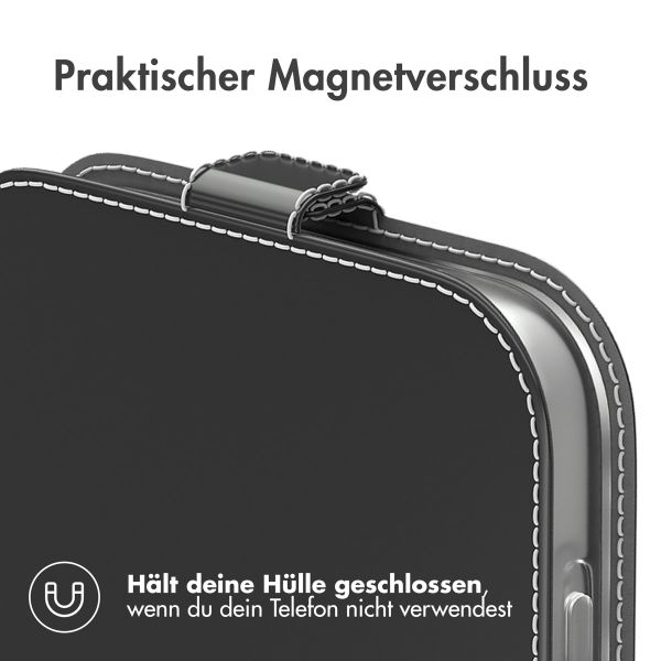 Accezz Flip Case Samsung Galaxy S23 FE - Schwarz