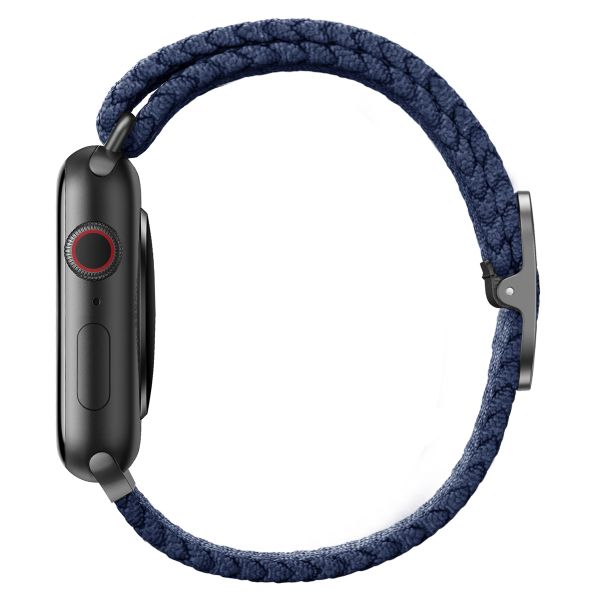 Uniq Aspen Geflochtenes Armband für die Apple Watch Series 1 bis 9 / SE (38/40/41 mm) | Series 10 (42 mm) - Oxford Blue