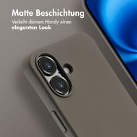 imoshion Color Backcover mit abtrennbarem Band MagSafe für das Apple iPhone 16 - Black Coffee