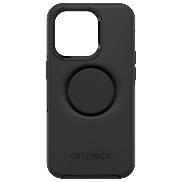 OtterBox Otter + Pop Symmetry Backcover für das iPhone 14 Pro - Schwarz