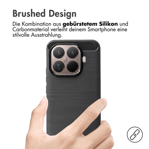 imoshion Brushed Back Cover Xiaomi 15T Pro - Schwarz