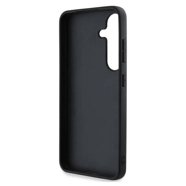 Guess 4G Metal Logo Saffiano Backcover für das Samsung Galaxy S25 - Brown
