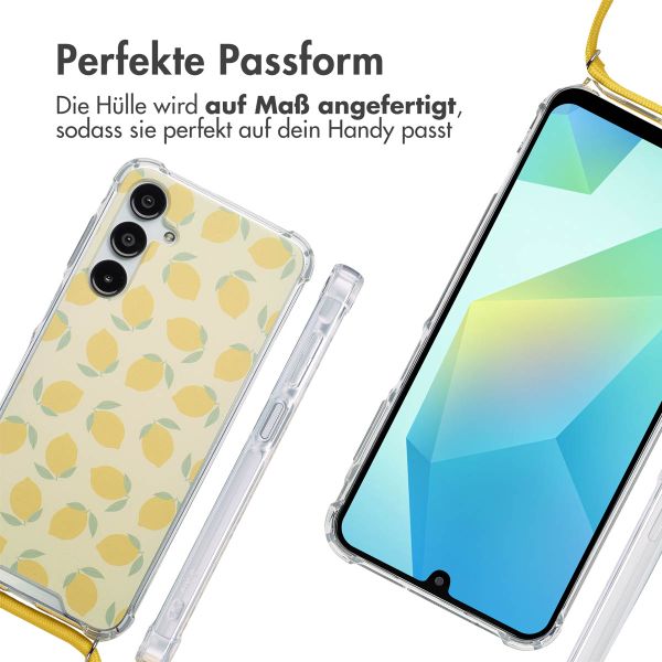 imoshion Design Hülle mit Band Samsung Galaxy A16 - Citrus Dream