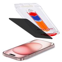 Accezz Sichtschutz-Schutzglas mit Applikator Apple iPhone 16 / 15