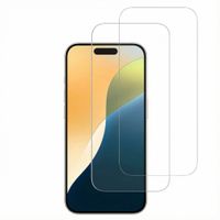 Accezz Displayschutz 2er-pack aus gehärtetem Glas Apple iPhone 17 / 17 Pro / 16 Pro
