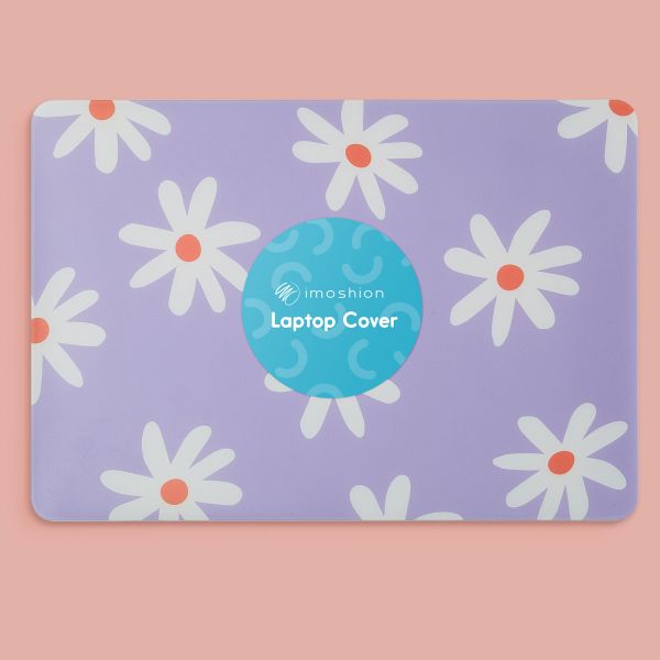 imoshion Design Laptop Cover für Apple MacBook Pro 16 Zoll (2021 / 2023 M3 / 2024 M4 / 2026 M5) - Flowers Distance
