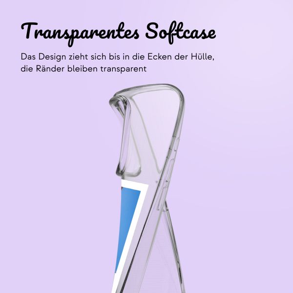 Personalisierte Hülle mit Polaroid iPhone 14 - Transparent