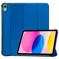 imoshion Trifold Klapphülle Apple iPad 11 (2025) 11 Zoll A16 / iPad 10 (2022) 10.9 Zoll - Cobalt Blue