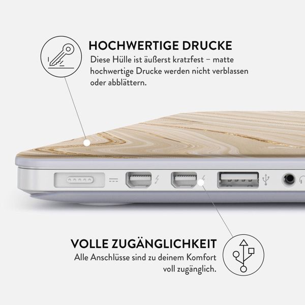 Burga Hardshell Hülle für das MacBook Pro 16 Zoll (2021 / 2023 M3 chip / 2024 M4 chip) - A2485 / A2780 / A2991 / A3186 / A3403 - Full Glam