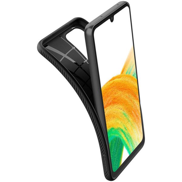 Spigen Liquid Air™ Case für das Samsung Galaxy A33 - Schwarz