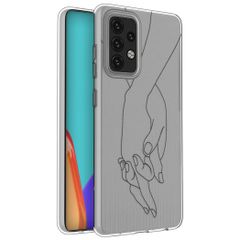 imoshion Design Hülle für das Samsung Galaxy A52(s) (5G/4G) - Holding Hands