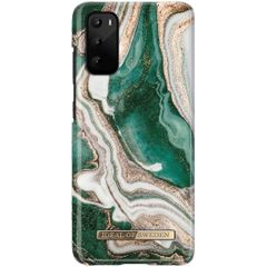 iDeal of Sweden Golden Jade Marble Fashion Back Case Samsung Galaxy S20