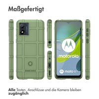 imoshion Rugged Shield Backcover für das Motorola Moto E13 - Grün