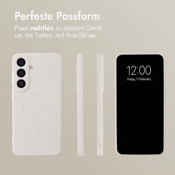 imoshion Color Back Cover mit MagSafe Samsung Galaxy S26 FE - Beige