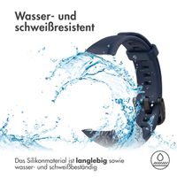 imoshion Silikonband für das Huawei Band 6 / Honor Band 6 - Dunkelblau