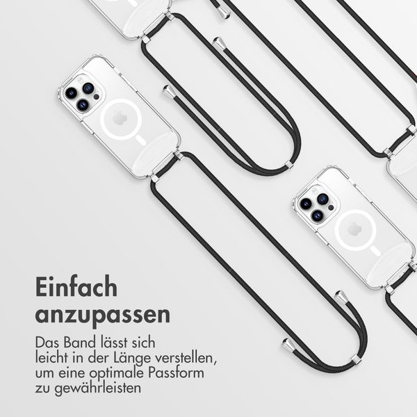 imoshion MagSafe Hülle mit abnehmbarem Band für das iPhone 14 Pro - Transparent