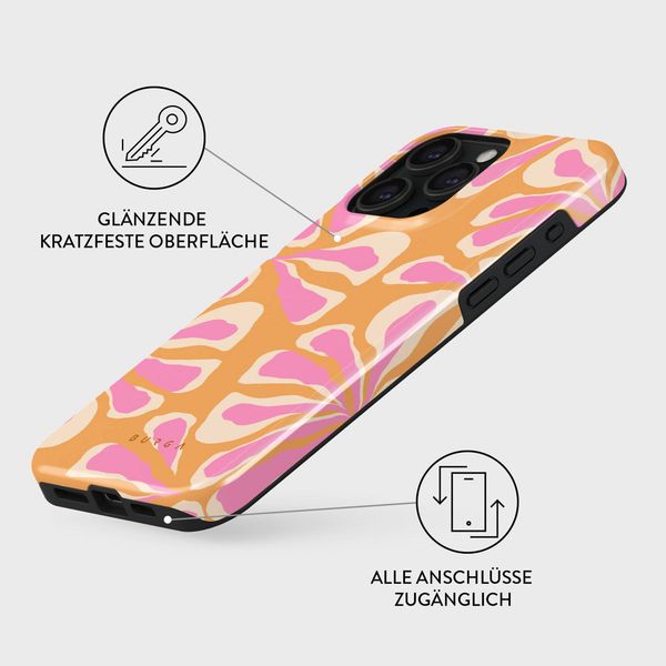 Burga Tough Back Cover für das iPhone 15 Pro - Aloha