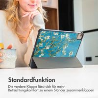 imoshion Design Trifold Klaphülle Apple iPad 11 (2025) 11 Zoll / iPad 10 (2022) 10.9 Zoll - Green Plant