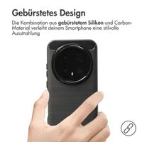 imoshion Brushed Back Cover Honor Magic8 Pro - Schwarz