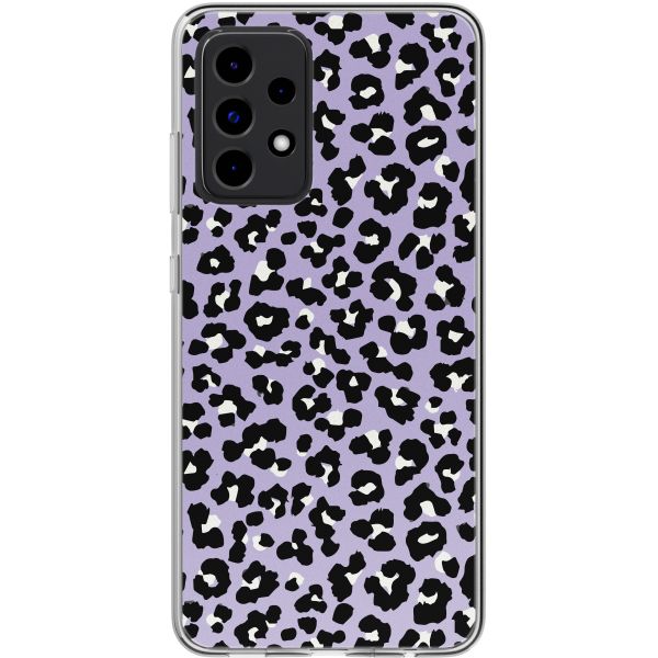 imoshion Design Hülle Samsung Galaxy A52(s) (5G/4G) - Leopard Lilac