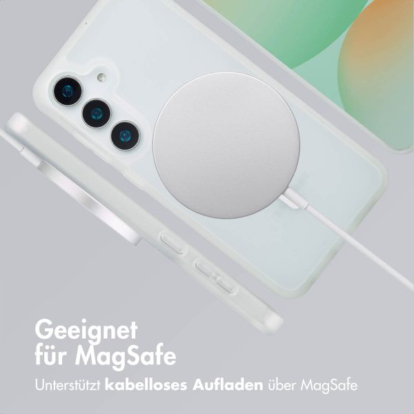 imoshion Color Guard Back Cover mit MagSafe für das Samsung Galaxy S25 Plus - Weiß