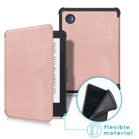 imoshion Slim Soft Case Klapphülle Kobo Clara 2E / Tolino Shine 4 - Rosé gold