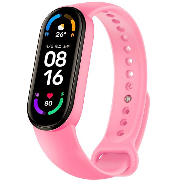 imoshion Silikonarmband für das Xiaomi Mi Band 5 / 6 - Rosa