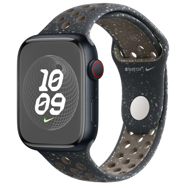 Apple Nike Sport Band für die Apple Watch Series 1 bis 10 / SE / Ultra (2) (44/45/46/49 mm) - Größe M/L - Midnight Sky