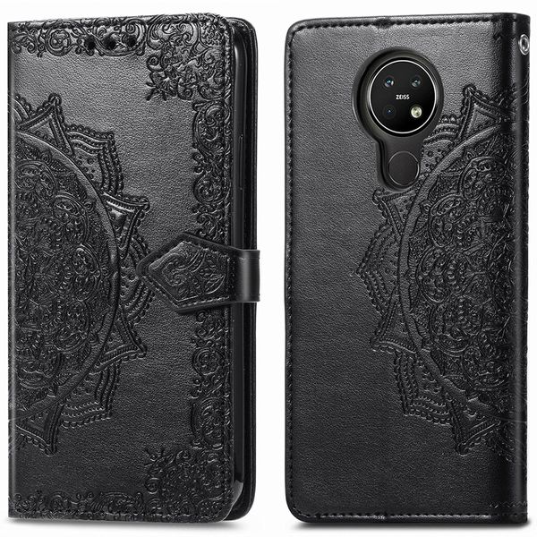 imoshion Mandala Klapphülle Nokia 3.4 - Schwarz