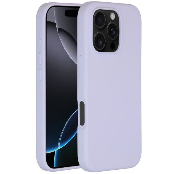 Accezz Liquid Silikoncase mit MagSafe für das iPhone 16 Pro - Violett