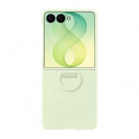 Samsung Silicone Magnet Cover Ring Samsung Galaxy Z Flip 8 - Green