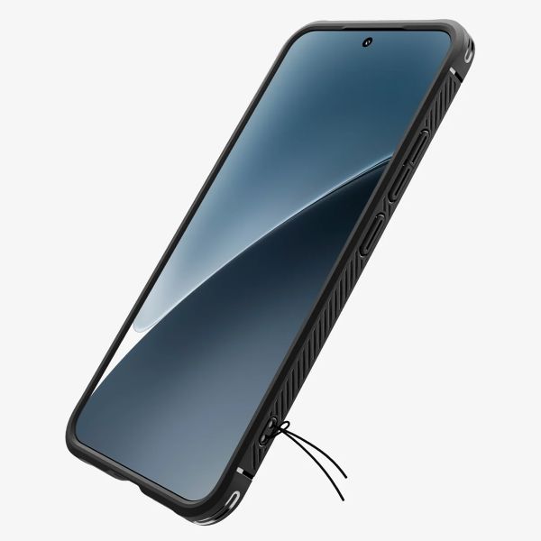 Spigen Schwarzes Rugged Armor Case Xiaomi 15 - Matte Black