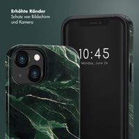 Selencia Vivid Back Cover Apple iPhone 13 - Chic Marble Quartz