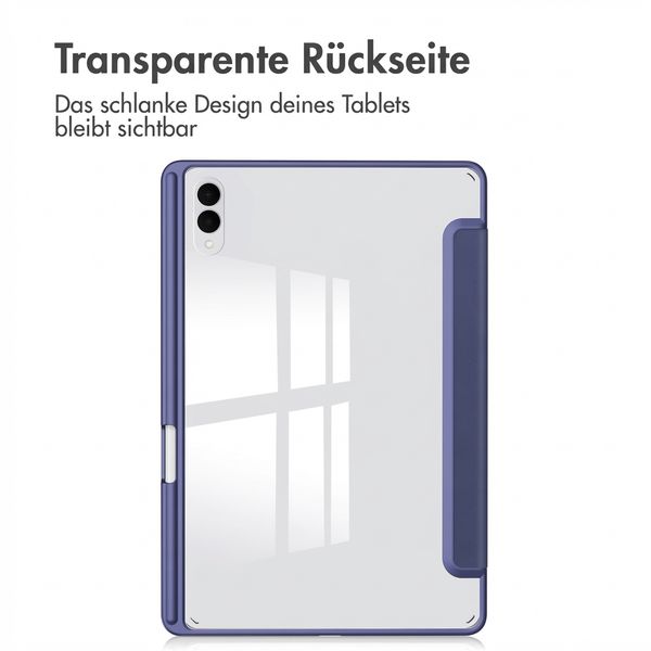 imoshion Trifold Hardcase Klapphülle Samsung Galaxy Tab S11 Ultra - Dunkelblau