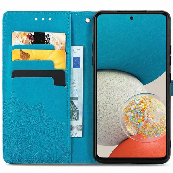 imoshion Mandala Klapphülle Samsung Galaxy A53 - Türkis