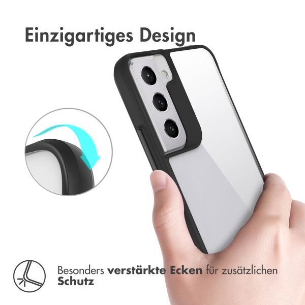 imoshion Rugged Hybrid Case Samsung Galaxy S22 - Schwarz