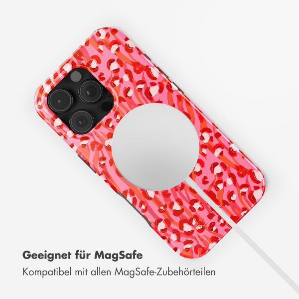 Selencia Vivid Tough Back Cover mit MagSafe für das iPhone 16 Pro Max - Wild Spots Lipstick